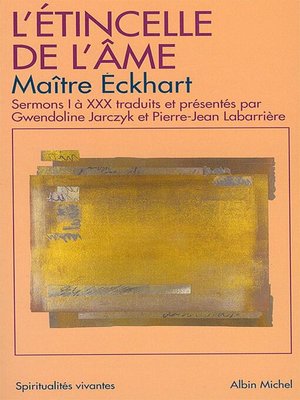 cover image of L'Etincelle de l'âme